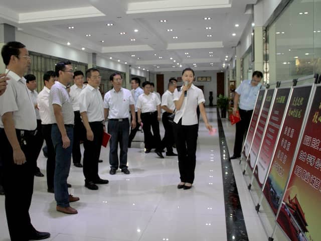 梁山縣委常委、組織部部長(zhǎng)王建一行蒞臨天意機(jī)械調(diào)研